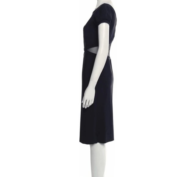 CHIARA BONI Bateau Neckline Knee-Length Dress  Size Small -Size 40 - Picture 4 of 10